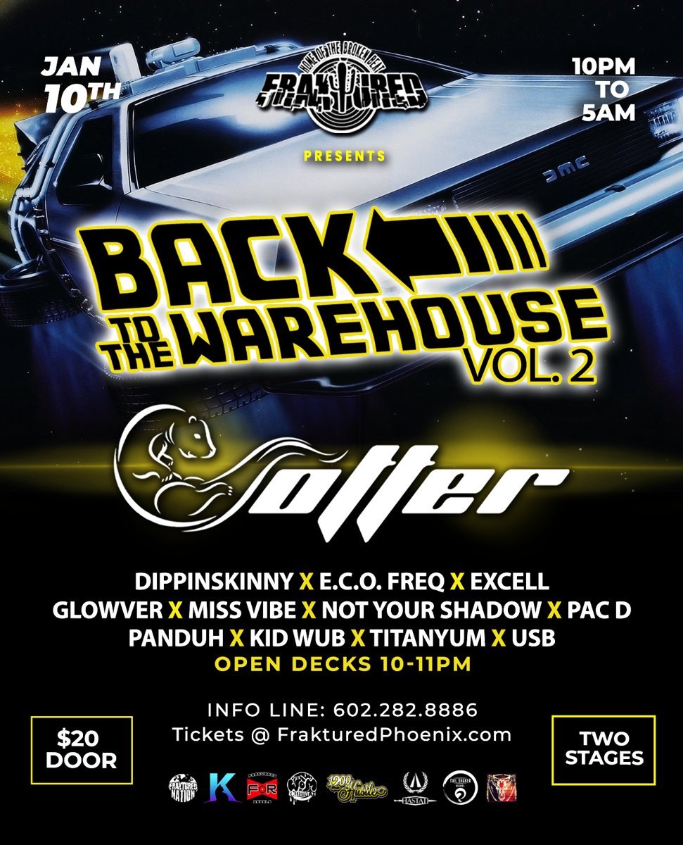 Back To The Warehouse 2 flyer