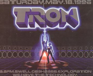 TRON flyer, Arizona, May 18, 1996