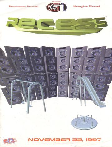 Recess flyer, Arizona, November 22, 1997