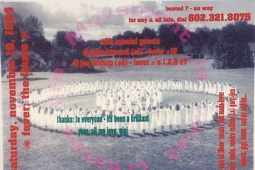 fever: the finale flyer, Arizona, November 19, 1994