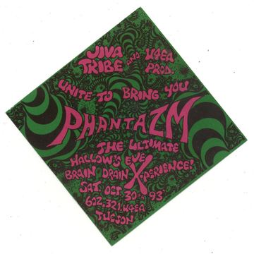 Phantazm flyer, Tucson, October 30, 1993