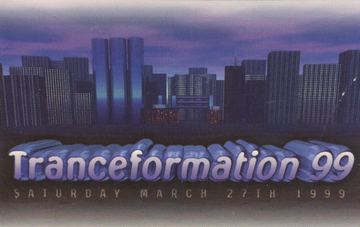 Tranceformation 99 flyer, Arizona, March 27, 1999