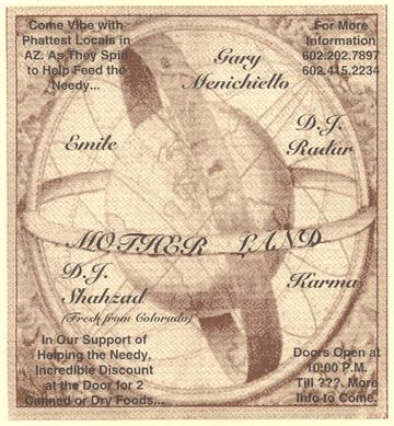 Mother Land flyer, Arizona, c. 1997