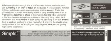 Simple. #1 flyer, Arizona, Date unknown