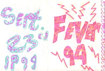 Fever 94 flyer, Arizona, September 23, 1999