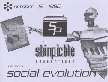 Social Evolution flyer, Arizona, October 12, 1996