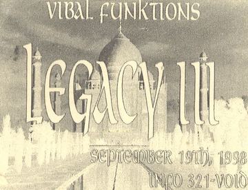 Legacy III flyer, Tucson, September 19, 1998