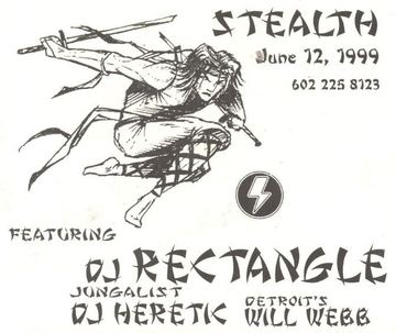Stealth flyer, Tucson, June 12, 1999