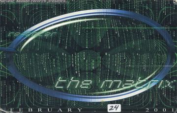 The Matrix flyer, Tucson, February 2001