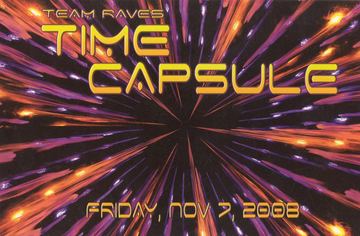 Time Capsule flyer, Arizona, November 7, 2008