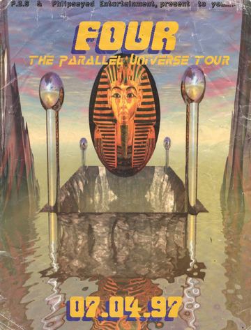 Four: The Parallel Universe Tour flyer, Arizona, July 4, 1997