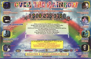 Over the Rainbow flyer, Arizona, October 4, 1997