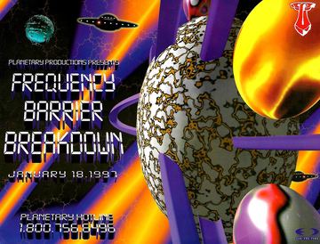 Frequency Barrier Breakdown flyer, Arizona, January 18, 1997