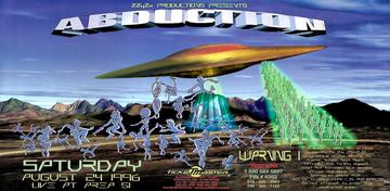 Abduction flyer, Area 51, Arizona, August 24, 1996