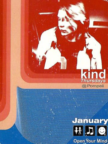 kind Thursdays flyer, Pompeii, Arizona, January, year unknown