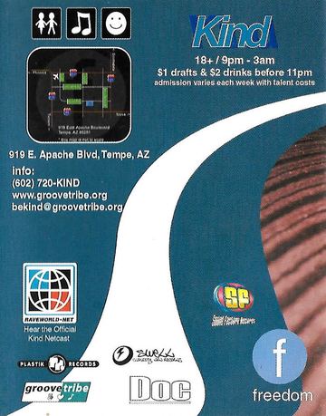 kind flyer, freedom, Tempe, Date unknown