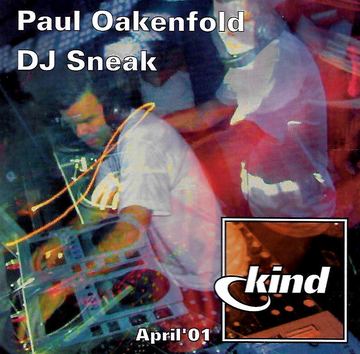 Paul Oakenfold / DJ Sneak flyer, Arizona, April 2001