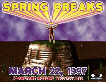 Spring Breaks flyer, Arizona, March 22, 1997
