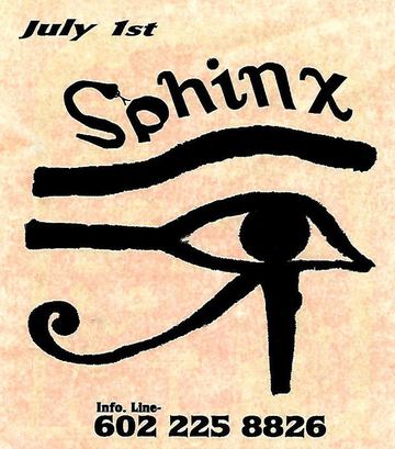 Sphinx flyer, Tucson, July 1, year unknown