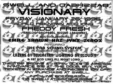 Visionary flyer, Tucson, January 26, 1996