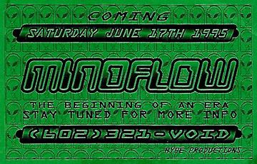 Minoflow flyer, Tucson, June 17, 1995