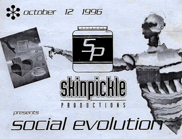 Social Evolution flyer, Tucson, October 12, 1996