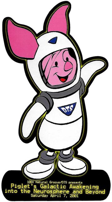 Piglet's Galactic Awakening into the Neurosphere and Beyond flyer, Arizona, April 7, 2001