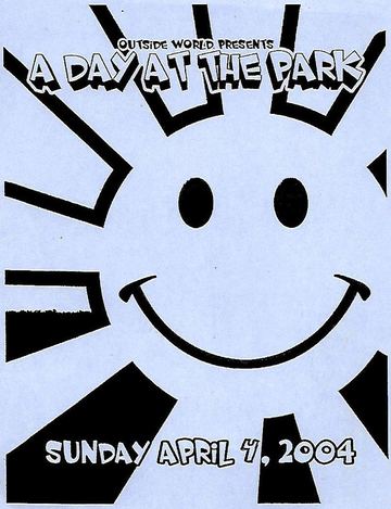 A Day at the Park flyer, Arizona, April 4, 2004