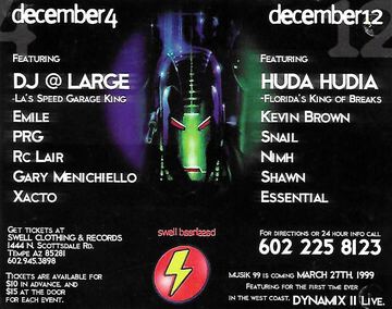 December 4 and 12 (Swell) flyer, Arizona, December 4, year unknown