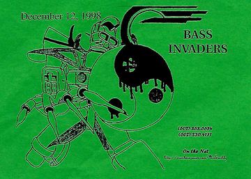 Bass Invaders flyer, Arizona, December 12, 1998