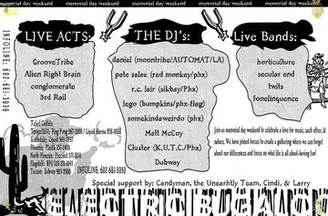 Memorial Day Weekend flyer, Arizona, Date unknown