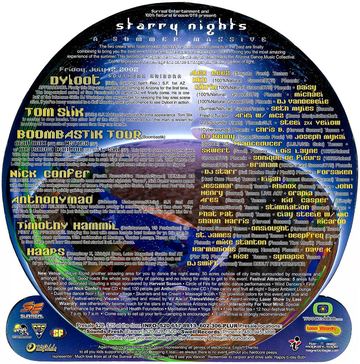 Starry Nights flyer, Arizona, July 12, 2002