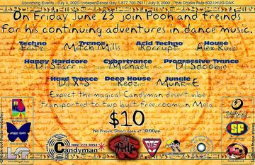 Pooh and freinds flyer, Mesa, June 23, 2000 (best guess)
