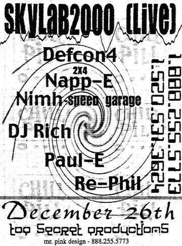 SKYLAB2000 (Live) flyer, Arizona, December 26, year unknown