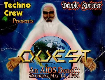 QUEST flyer, Corona Ranch 29th Ave. Baseline, Phoenix, May 14, 1994
