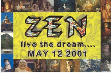 ZEN flyer, Tucson, May 12, 2001