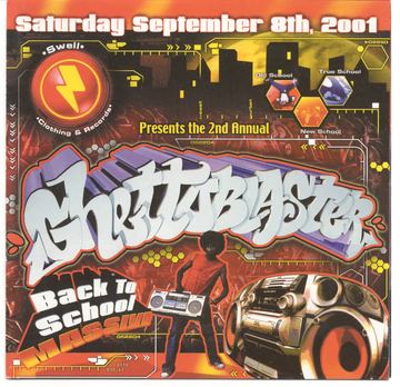Graffiti Blaster flyer, Tucson, September 8, 2001