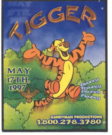 TIGGER flyer, Tucson, May 17, 1997