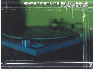 experimenting with beats flyer, Phoenix, April 1, 2000