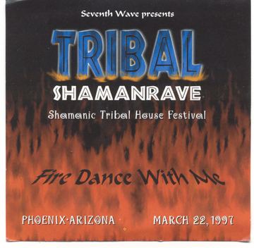 Tribal Shamanrave flyer, Phoenix, March 22, 1997