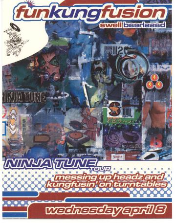 funkungfusion flyer, Tucson, April 8, 1998 (best guess)