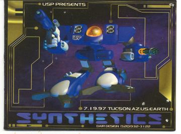 USP Presents: Synthetics flyer, Tucson, July 19, 1997