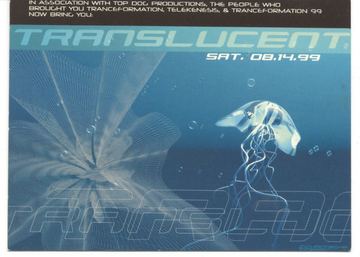 Translucent flyer, Tucson, August 14, 1999