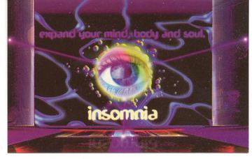 insomnia flyer, Tucson, c. 1997