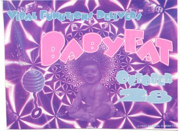 Baby Fat flyer, Tucson, October 28, 1995