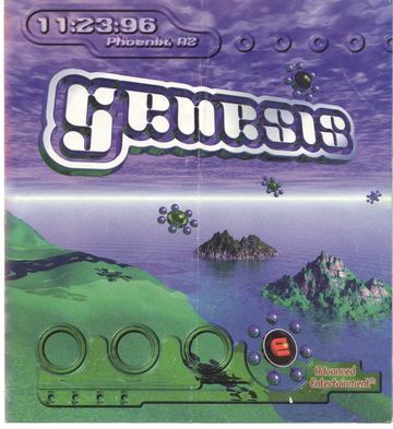 Genesis flyer, Phoenix, November 23, 1996