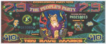 The People's Party flyer, Tucson, 1999