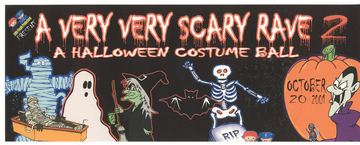 A Very Very Scary Rave 2 flyer, Tucson, October 20, 2001