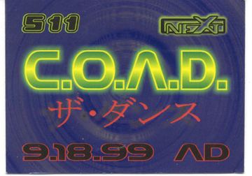 C.O.A.D. flyer, Tucson, September 18, 1999