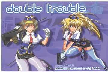 Double Trouble flyer, Phoenix, December 30, 2000